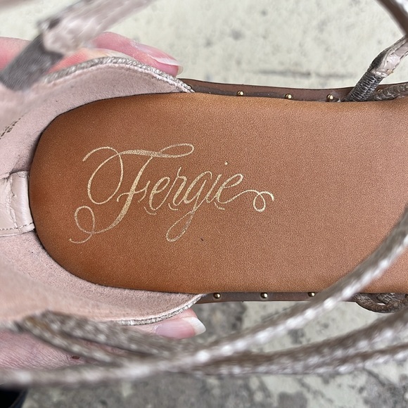 Like new Fergie Strappy sandles - Picture 7 of 11